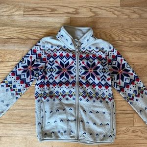 Uniqlo kids zip up sweater size 7/8
